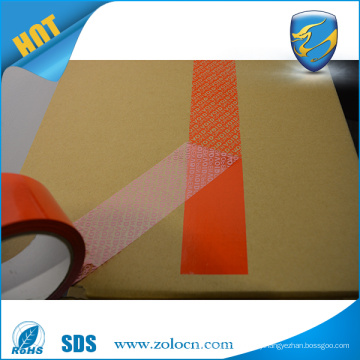 Shenzhen ZOLO high quality anti-theft security packaging tape
